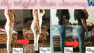 MY WEIGHT GAIN JOURNEY  How i Gained Weight Fast  FULL DAY DIET PLAN VeganVeg Glow Yourself💄 [upl. by Eseer81]