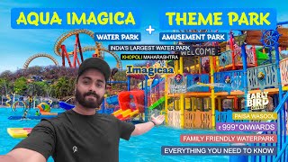 Aqua Imagica Water Park  Imagica Theme Park Khopoli  Adlabs Imagicaa April 2024 [upl. by Aikemot]