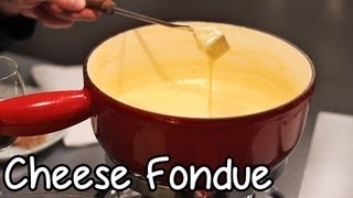 CHEESE FONDUE Authentic Family Recipe How Swiss People Make it [upl. by Norel851]