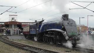 Edinburgh Christmas Market  Deltic D9000 amp A4 60007  York amp Durham  23rd November 2023 [upl. by Animehliw803]