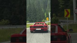 RARE FERRARI TESTAROSSA SPOTTED ON THE AUTOBAHN ferrari testarossa ferrariclub youtubeshorts [upl. by Elocel355]