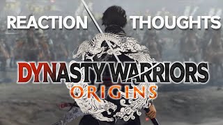 NEW Dynasty Warriors Game REVEALED  Dynasty Warriors Origins Reaction amp Thoughts [upl. by Gosnell]