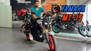 New Launch 2024 YAMAHA MT15 with Dual ABS amp TCS [upl. by Enilrae]