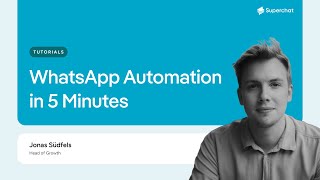 How to create your first WhatsApp Automation in 5 minutes [upl. by Akeim]