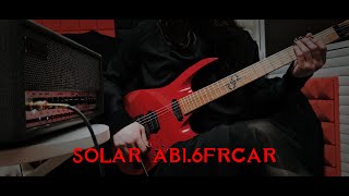 SOLAR AB16FRCAR DEMO with BlackStar AMP [upl. by Sink]