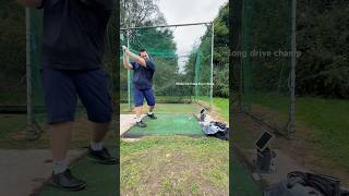 Who’s playing the 20 yard push off the tee 😮‍💨🥹 golfswing golf longdrive [upl. by Laubin]