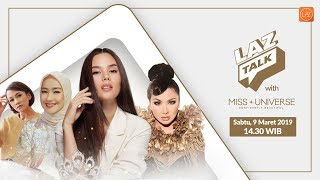 LAZ TALK with Miss Universe 2018 Catriona Gray [upl. by Pardew]