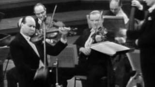 David Oistrakh  Bach Violin Concerto in A minor 1st mvt [upl. by Bink]