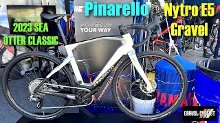 Pinarello Nytro E5 Gravel Bike 2023 Sea Otter Classic [upl. by Atiuqal]