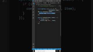 JavaScript Array forEach method  JavaScript Tutorial for Beginners [upl. by Risay]