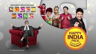 Sony Networks ‘HAPPY INDIA’ pack at just Rs 31 per month [upl. by Raddy]