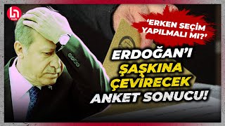 AK Partiye oy verenler pişman mı Erken seçim anketi Erdoğanı çok kızdıracak [upl. by Lantz]