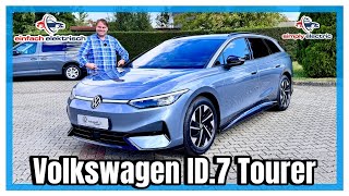 Review VW ID7 Tourer was kann Volkswagens neuer Kombi⁉️ [upl. by Akcira]