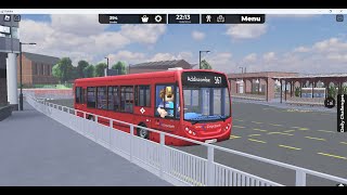 Roblox Croydon 367 West Croydon To Addiscombe [upl. by Nemajneb]