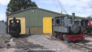 Leighton Buzzard Railway  September SteamUp 2009 [upl. by Anwahsed320]