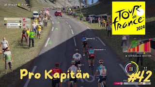 Tour de France 2024  Pro Kapitän 42  Die Tour doch noch eine Nummer zu groß [upl. by Caz]