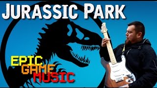 Jurassic Park Theme Music Video  Epic Game Music [upl. by Norwood]