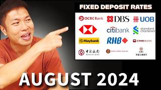 I Found the Best Fixed Deposit Rates Again  August 2024 [upl. by Brocklin]