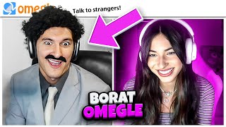 Omegle But Borat Makes Everyone Laugh [upl. by Adnohsat409]