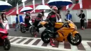 Fischer MRX 650 and Megelli 250 RV Minerva Motor Indonesia [upl. by Tut]