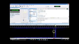 Operating PSK31 ham radio tutorial on 20 meters [upl. by Rella971]