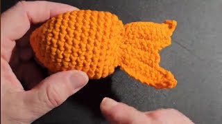 Fish Cat Toy Crochet Tutorial wipandchain [upl. by Peadar101]