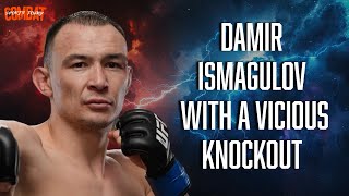 DAMIR ISMAGULOV WITH THE KO OF THE YEAR  Former top UFC lightweight with a viral KO [upl. by Damiano664]