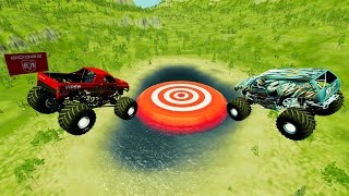 Monster Truck Showdown – Extreme Air amp Unbelievable Crashes Live [upl. by Aldo69]