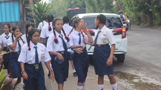 EPS 586 SISWA SMP DISEBERANGKAN POLISI DI JALAN MENUJU SEKOLAHshorts smp sekolah [upl. by Yelyk64]