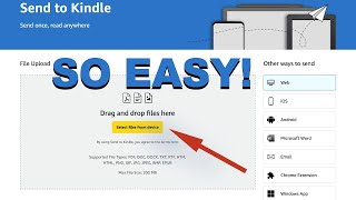 How to Mass Transfer ePub eBooks to your Kindle eReader via the Web TUTORIAL [upl. by Gredel]