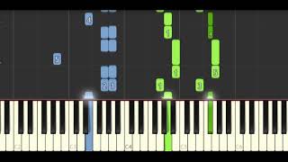 Jacques Offenbach  Barcarolle  EASY Piano Tutorial w Finger Hints [upl. by Otrebogir]