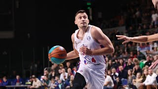 Aleksa Avramovic Highlights 16 Pts 6 Ast vs BC Enisey 29092024 [upl. by Gamin]