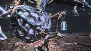 Bloodborne  Amygdala Boss in Cursed Defiled Chalice dungeon with Commentary [upl. by Ijic466]