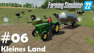 LS22 Kleines Land 06 Raps dreschen Kühe kaufen amp Feldmission beginnen  Farming Simulator 22 [upl. by Seidnac112]