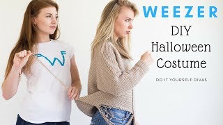 DIY Weezer Halloween Costume quotSweater Songquot [upl. by Pepin]