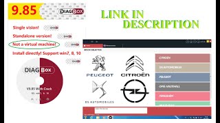 How to install DiagBox 9 85 [upl. by Ivie]