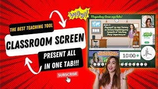 Best Teaching Tool ClassroomScreen Tutorial [upl. by Nava909]