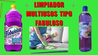 Como Hacer el Mejor Limpiador Multiusos para Vender Tipo FABULOSO [upl. by O'Conner]