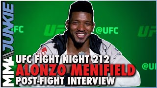 Alonzo Menifield Was Concerned About Misha Cirkunov After Brutal KO  UFC Fight Night 212 [upl. by Stanzel]