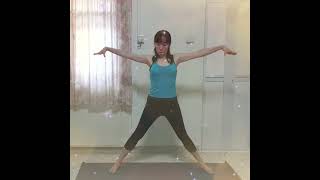 Yoga Dance with Energy™│Never Give Up│shorts [upl. by Yneffit]