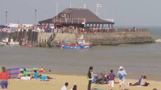 Visiting the beach in Broadstairs England [upl. by Ostraw]