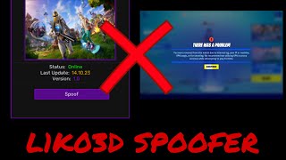 BEST SPOOFER FORTNITE   VPN KICK FIX  wL1K03D Services [upl. by Barren]