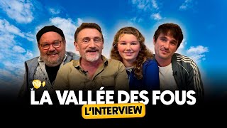 LINTERVIEW  Léquipe de LA VALLÉE DES FOUS JeanPaul Rouve Xavier Beauvois [upl. by Amasa]