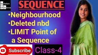 Concept of Neighbourhood amp Limit Point of Sequence Real Analysis 20calculus bscmaths [upl. by Aiekat900]