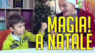 LA MAGIA DEL NATALE Bambini Reagiscono Alla Magia  Thenewmagicwizard [upl. by Eneleh]