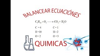 Balanceo de ecuaciones químicas ejemplos y errores comunes [upl. by Nnaharas]