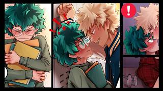 Bakudeku  A Bet by Valentines 💥❤️ English Comic Dub [upl. by Nim700]