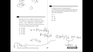 Digital SAT Practice Test 2 Math Module 1 Walkthrough Part 1 [upl. by Aubyn266]