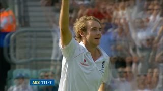 The best of Stuart Broad  815 Ashes wins and hattricks [upl. by Arlette610]