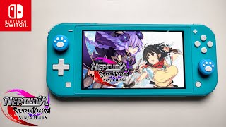 Neptunia x SENRAN KAGURA Ninja Wars Nintendo Switch Lite Gameplay [upl. by Ainslee637]